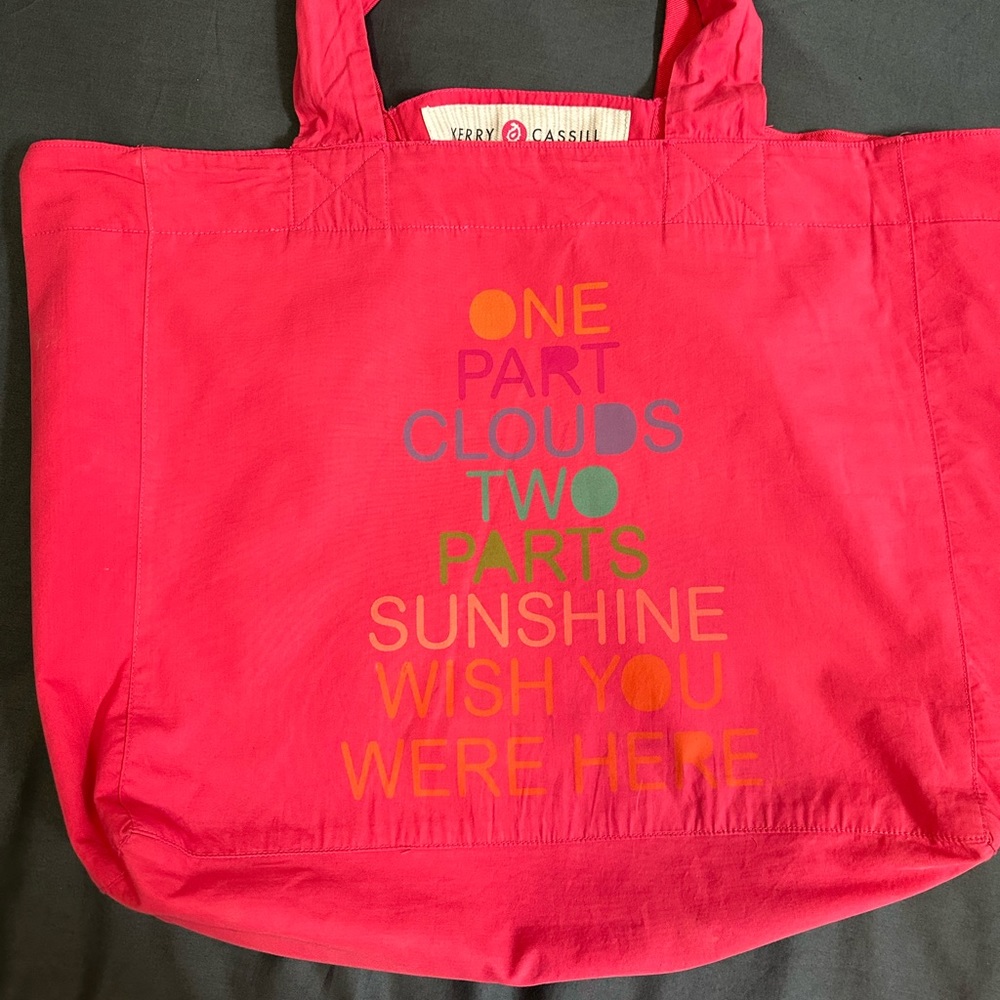 Kerry Cassill beach bag